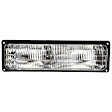 1997 Chevrolet C3500 - 9-Piece Kit Grille, Painted Black, For Models With Composite Headlamps,  Includes (1) Grille Assembly, (2) Headlight, (1) Reflector, (2) Side Marker, and (2) Turn Signal Light