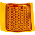 1997 Chevrolet C3500 - 9-Piece Kit Grille, Painted Black, For Models With Composite Headlamps,  Includes (1) Grille Assembly, (2) Headlight, (1) Reflector, (2) Side Marker, and (2) Turn Signal Light