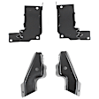 2004 Chevrolet Silverado 1500 Base - 12-Piece Kit Front Bumper, Chrome,  Includes (1) Bumper, (2) Bumper Bracket, (1) Bumper Cover, (1) Grille Assembly, (2) Headlight, (2) Turn Signal Light, and (1) Valance
