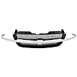 2004 Chevrolet Silverado 1500 Base - 12-Piece Kit Front Bumper, Chrome,  Includes (1) Bumper, (2) Bumper Bracket, (1) Bumper Cover, (1) Grille Assembly, (2) Headlight, (2) Turn Signal Light, and (1) Valance