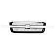 2004 Chevrolet Silverado 1500 Base - 12-Piece Kit Front Bumper, Chrome,  Includes (1) Bumper, (2) Bumper Bracket, (1) Bumper Cover, (1) Grille Assembly, (2) Headlight, (2) Turn Signal Light, and (1) Valance