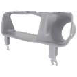 1996 Dodge Ram 1500 - 8-Piece Kit Front Bumper, Old Body Style, For Models Without Fog Light Holes and Sport Package, Chrome, Standard Cab Pickup,  Includes (1) Bumper, (2) Bumper Cover, (2) Fog Light Trim, (1) Grille Assembly, (1) Grille Bracket, and (1) Valance
