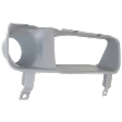 1996 Dodge Ram 1500 - 8-Piece Kit Front Bumper, Old Body Style, For Models Without Fog Light Holes and Sport Package, Chrome, Standard Cab Pickup,  Includes (1) Bumper, (2) Bumper Cover, (2) Fog Light Trim, (1) Grille Assembly, (1) Grille Bracket, and (1) Valance