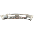 1996 Dodge Ram 1500 - 8-Piece Kit Front Bumper, Old Body Style, For Models Without Fog Light Holes and Sport Package, Chrome, Standard Cab Pickup,  Includes (1) Bumper, (2) Bumper Cover, (2) Fog Light Trim, (1) Grille Assembly, (1) Grille Bracket, and (1) Valance