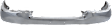 1999 Ford Ranger - 6-Piece Kit Front Bumper, Except STX Model, Styleside, For Models With Fog Lights, Chrome, Includes (1) Bumper, (2) Bumper Bracket, (2) Fog Light, and (1) Valance