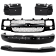 5-Piece Kit, Bumper, Paint to Match, Includes (1) Bumper, (2) Bumper Bracket, (1) Bumper Cover, and (1) Grille Assembly