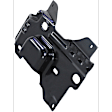 5-Piece Kit Front Bumper Powdercoated Black, Includes (1) Bumper, (2) Bumper Bracket, (1) Bumper Trim and (1) License Plate Bracket