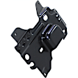 5-Piece Kit Front Bumper Powdercoated Black, Includes (1) Bumper, (2) Bumper Bracket, (1) Bumper Trim and (1) License Plate Bracket