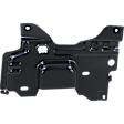 5-Piece Kit Front Bumper Powdercoated Black, Includes (1) Bumper, (2) Bumper Bracket, (1) Bumper Trim and (1) License Plate Bracket