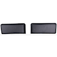 5-Piece Kit Front Bumper Powdercoated Black, Includes (1) Bumper, (2) Bumper Bracket, (1) Bumper Trim and (1) License Plate Bracket