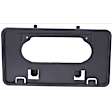 5-Piece Kit Front Bumper Powdercoated Black, Includes (1) Bumper, (2) Bumper Bracket, (1) Bumper Trim and (1) License Plate Bracket