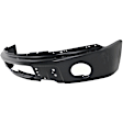 5-Piece Kit Front Bumper Powdercoated Black, Includes (1) Bumper, (2) Bumper Bracket, (1) Bumper Trim and (1) License Plate Bracket