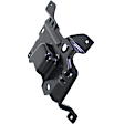 5-Piece Kit Front Bumper Powdercoated Black, Includes (1) Bumper, (2) Bumper Bracket, (1) Bumper Trim and (1) License Plate Bracket