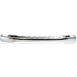 2003 Toyota Tacoma - 5-Piece Kit Front Bumper, 4WD, Chrome, Includes (1) Bumper, (2) Bumper Bracket, (1) Bumper Reinforcement, and (1) Valance