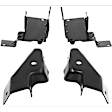 4-Piece Kit Bumper Chrome, Includes (1) Bumper, (1) Bumper Bracket, (1) Bumper Cover and (1) Valance