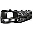 2004 GMC Savana 3500 - 4-Piece Kit Front Bumper, Chrome, Includes (1) Bumper, (1) Bumper Cover, (1) Grille Assembly, and (1) Valance