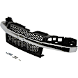 2004-2012 Chevrolet Colorado - 5-Piece Kit Grille Textured Gray, Includes (1) Bumper Cover, (2) Fog Light, (1) Grille Assembly, and (1) Valance