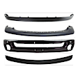2002-2005 Dodge Ram 1500 - 4-Piece Kit, Front Bumper, Painted Black, Includes (1) Bumper, (1) Bumper Trim, and (2) Valance