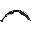 4-Piece Kit, Front, Driver and Passenger Side Fender Liner, Includes (2) Engine Splash Shield and (2) Fender Liner