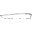 2011 Acura MDX - 4-Piece Kit Front, Driver and Passenger Side Bumper Grille, Primed, Includes (2) Bumper Grille and (2) Grille Trim