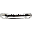 4-Piece Kit, Front, Lower Bumper, Chrome, Includes (1) Bumper, (1) Bumper Bracket, (1) Bumper Cover, and (1) Valance