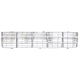 3-Piece Kit Grille Silver, Includes (1) Grille Assembly and (2) Headlight Door