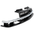 1999 Chevrolet S10 Base - 3-Piece Kit Front Bumper, For Models Without LS Appearance Package, Painted Black,  Includes (1) Bumper, (1) Grille Assembly, and (1) Valance