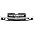 1999 Chevrolet S10 Base - 3-Piece Kit Front Bumper, For Models Without LS Appearance Package, Painted Black,  Includes (1) Bumper, (1) Grille Assembly, and (1) Valance