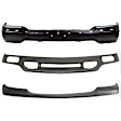 2002 GMC Sierra 2500 - 3-Piece Kit Front Bumper, Painted Black, Includes (1) Bumper, (1) Bumper Trim, and (1) Valance