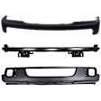 3-Piece Kit, Front Primed Bumper Cover, Includes (1) Bumper Cover, (1) Bumper Reinforcement, and (1) Valance