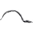 2011 Toyota Corolla - 3-Piece Kit Front, Driver and Passenger Side Fender Liner, North America Built Vehicle,  Includes (1) Engine Splash Shield and (2) Fender Liner