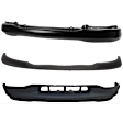 2000 Ford F-150 - 3-Piece Kit Front Bumper, RWD, Painted Black, Includes (1) Bumper, (1) Bumper Trim, and (1) Valance