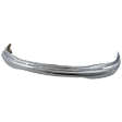 2003 Ford F-150 - 3-Piece Kit Front Bumper, 4WD, For Models With Fog Lights and Tow Hook, Chrome, Includes (1) Bumper, (1) Bumper Trim, and (1) Valance
