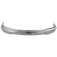 2003 Ford F-150 - 3-Piece Kit Front Bumper, 4WD, For Models With Fog Lights and Tow Hook, Chrome, Includes (1) Bumper, (1) Bumper Trim, and (1) Valance