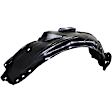 2006-2011 Honda Civic - 3-Piece Kit, Front, Driver and Passenger Side Fender Liner, Coupe, Includes (1) Engine Splash Shield and (2) Fender Liner