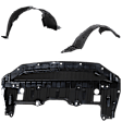 2013 Nissan Altima Base - 3-Piece Kit Front, Drive and Passenger Side Fender Liner, 4-Door Production Date Up To October 2012, Sedan,  Includes (1) Engine Splash Shield and (2) Fender Liner