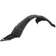 2013 Nissan Altima Base - 3-Piece Kit Front, Drive and Passenger Side Fender Liner, 4-Door Production Date Up To October 2012, Sedan,  Includes (1) Engine Splash Shield and (2) Fender Liner