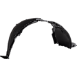 2013 Nissan Altima Base - 3-Piece Kit Front, Drive and Passenger Side Fender Liner, 4-Door Production Date Up To October 2012, Sedan,  Includes (1) Engine Splash Shield and (2) Fender Liner