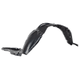 3-Piece Kit Direct Fit Bumper Splash Shield, 3-Piece Kit, Includes (1) Bumper Splash Shield and (2) Fender Liner
