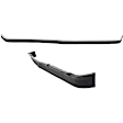 2-Piece Kit Front Bumper Trim, Black, includes (1) Bumper Trim, and (1) Valance