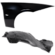 2-Piece Kit, Front, Passenger Side Fender, Includes (1) Fender and (1) Fender Liner