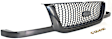 2002 Ford Ranger - 2-Piece Kit Grille, Painted Black Shell with Painted Gray Insert,  Includes (1) Grille Assembly and (1) Header Panel
