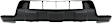 2010 Nissan Frontier - 2-Piece Kit Front, Lower Bumper, Chrome,  Includes (1) Bumper and (1) Valance