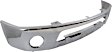 2010 Nissan Frontier - 2-Piece Kit Front, Lower Bumper, Chrome,  Includes (1) Bumper and (1) Valance