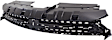2013 Dodge Dart - 2-Piece Kit Grille, Textured Black, For Models Without Active  Shutter,  Includes (1) Bumper Grille and (1) Grille Assembly