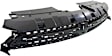 2013 Dodge Dart - 2-Piece Kit Grille, Textured Black, For Models Without Active  Shutter,  Includes (1) Bumper Grille and (1) Grille Assembly