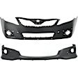 2-Piece Kit Front Valance, Spoiler, Primed Includes (1) Bumper Cover and (1) Valance