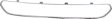 2012 Ford Fusion - 2-Piece Kit Grille Trim, Center, For Models With Appearance Package, Chrome,  Includes (1) Bumper Grille and (1) Grille Trim