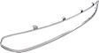 2012 Ford Fusion - 2-Piece Kit Grille Trim, Center, For Models With Appearance Package, Chrome,  Includes (1) Bumper Grille and (1) Grille Trim