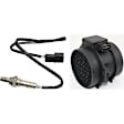 5-Piece Kit Mass Air Flow Sensor, includes (1) Mass Air Flow Sensor and (4) Oxygen Sensor